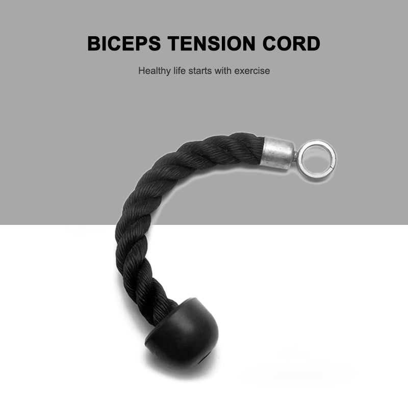 Jippit's Single head  Fitness Pull Rope Biceps Cord Cable